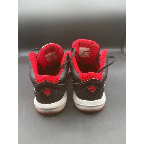 Nike Men’s The Air Overplay IX Basketball Shoe - Black/Red - US 9 main image 5